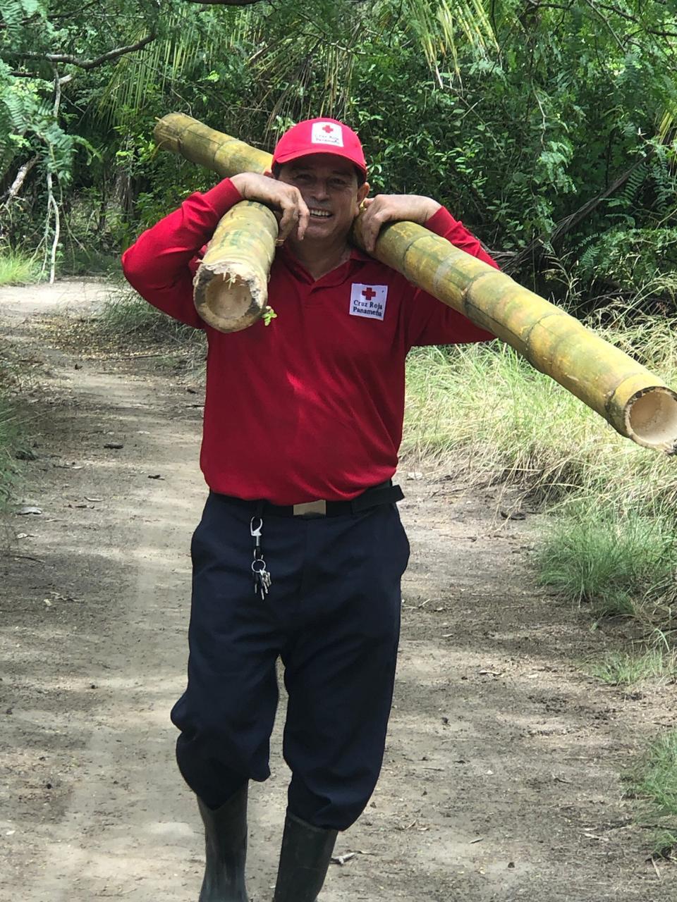 Legion de voluntarios de la Cruz Roja Panameña