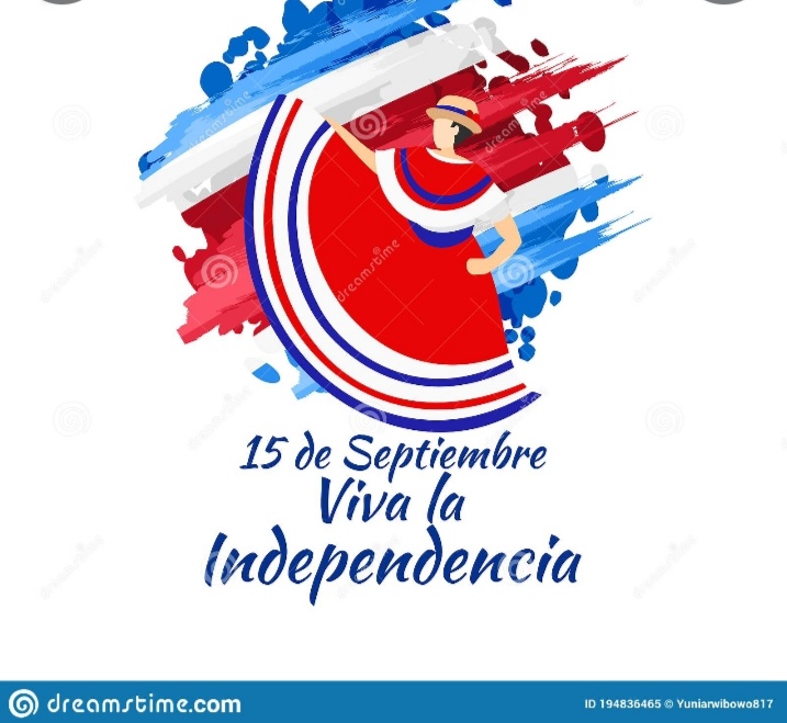 Feliz día de independencia Costa Rica